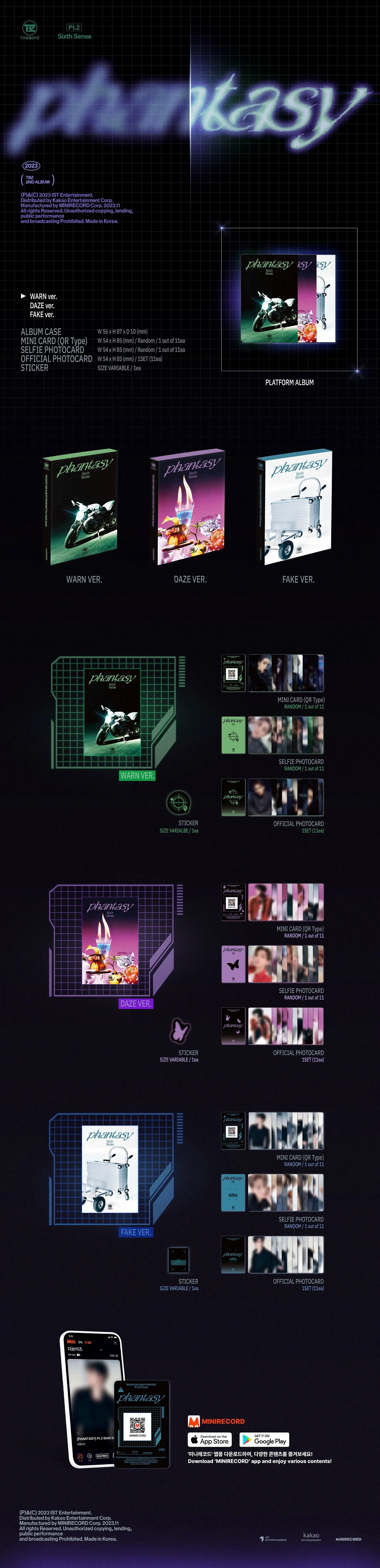 THE BOYZ - [PHANTASY] PART.2 SIXTH SENSE (PLATFORM VER.) [VOL. 2] - Image 2
