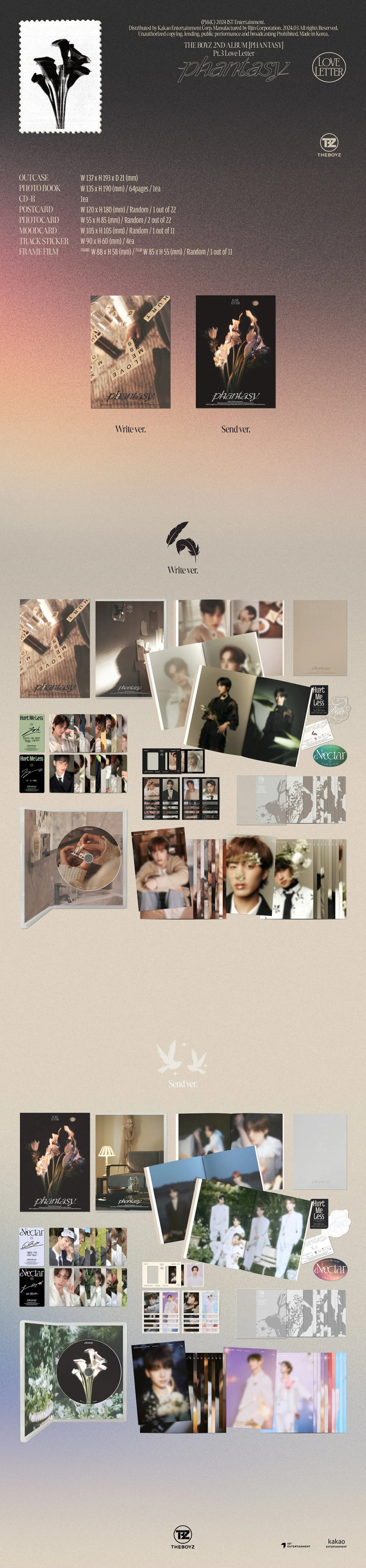 THE BOYZ - PHANTASY PT.3 LOVE LETTER (VOL. 2) - Image 4