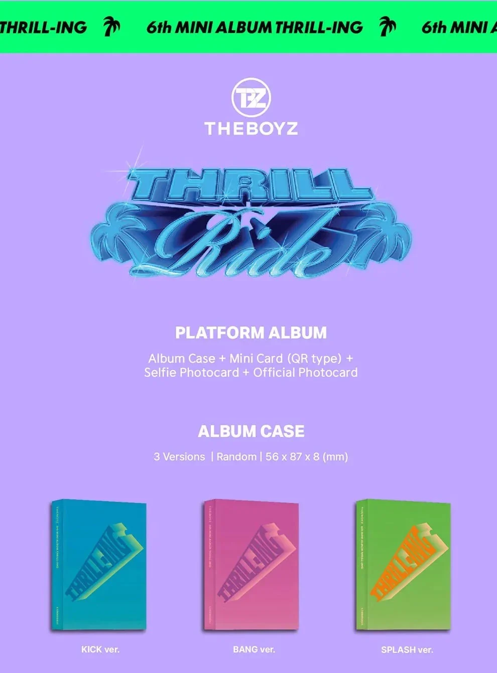 THE BOYZ - THRILL-ING (PLATFORM VER.) [6TH MINI ALBUM] - Image 2