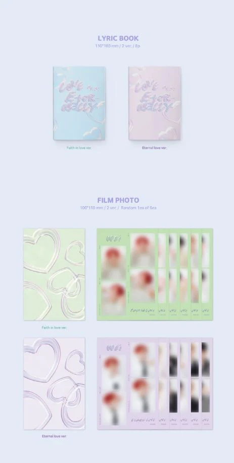 WEI - LOVE PT.3 : ETERNALLY 'FAITH IN LOVE' (6TH MINI ALBUM) - Image 6