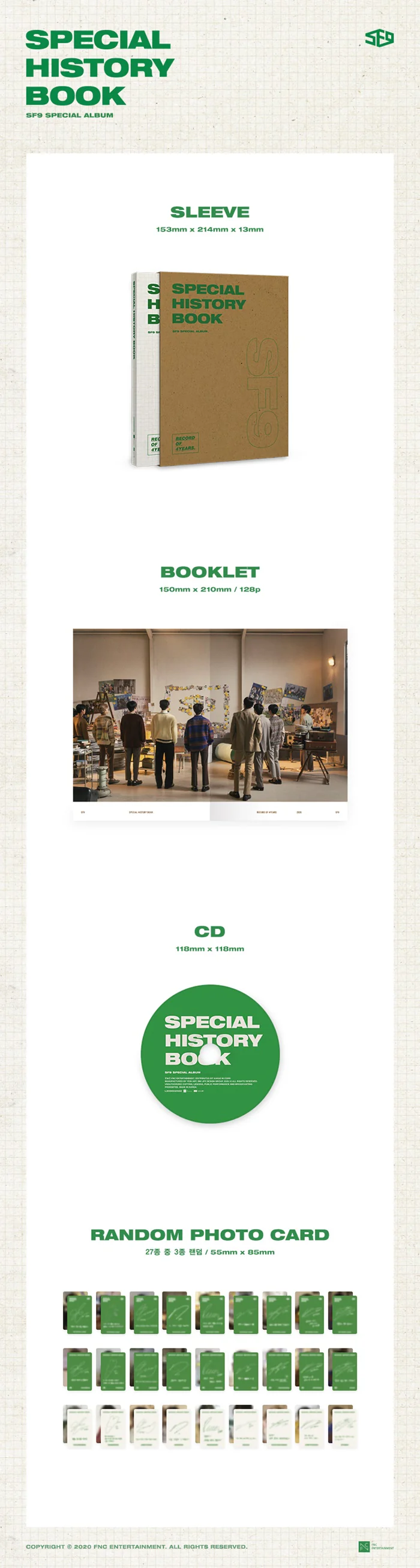 SF9 - SPECIAL HISTORY BOOK (SPECIAL ALBUM) - Image 2