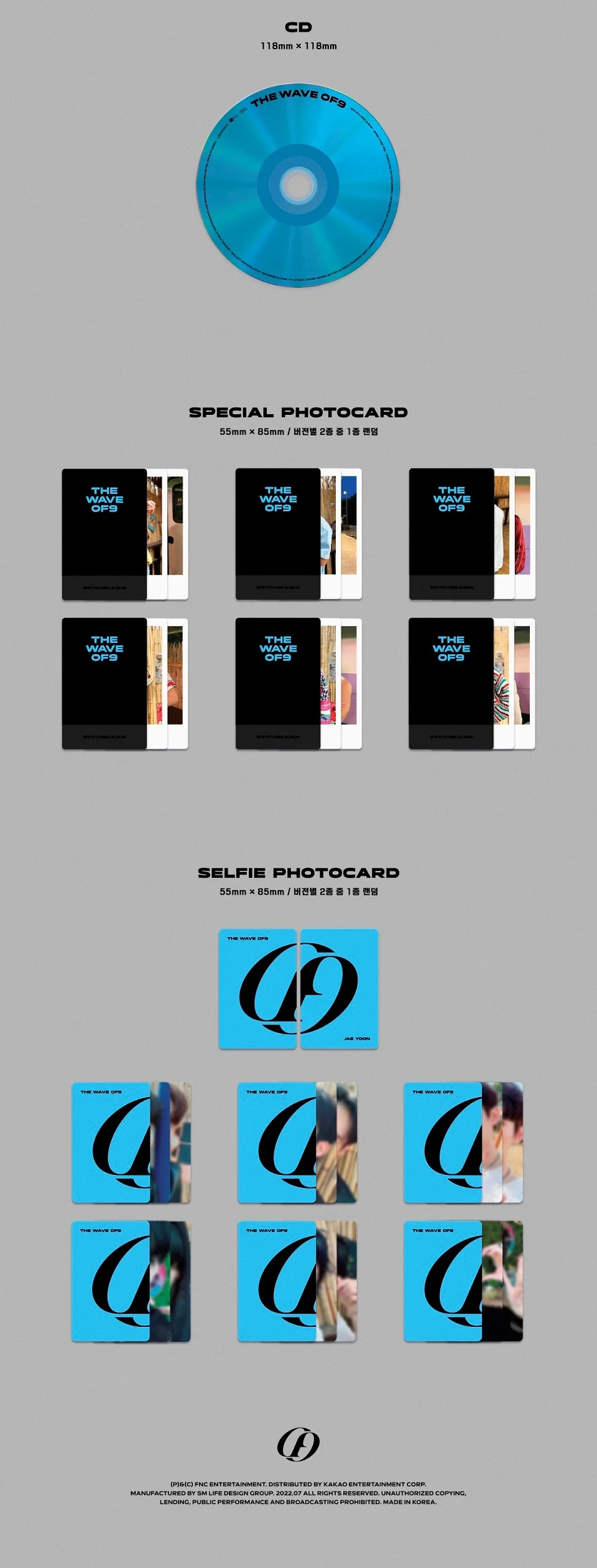SF9 - THE WAVE OF9 (Jewel Case Ver.) - Image 3