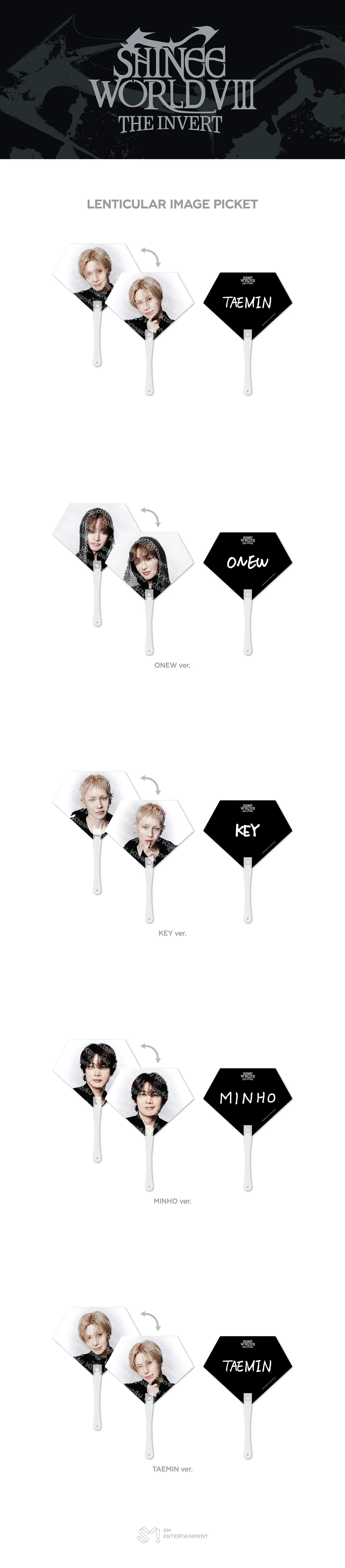 SHINee - LENTICULAR IMAGE PICKET - The Trilogy I - 2026 SHINee WORLD VIII : [THE INVERT] - Image 2