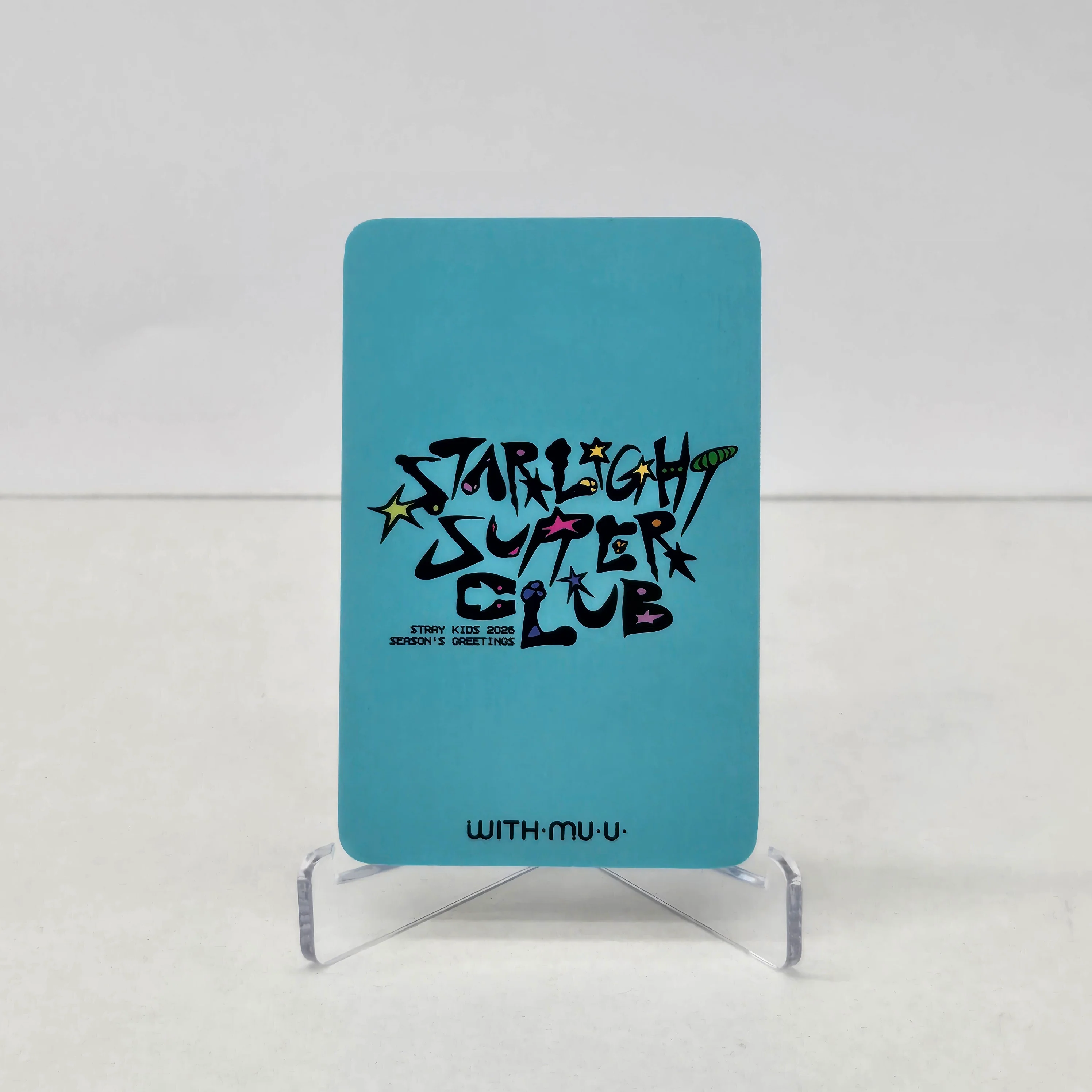 STRAY KIDS - 2026 SEASON´S GREETINGS - WITHMUU POB PHOTOCARD - Image 2