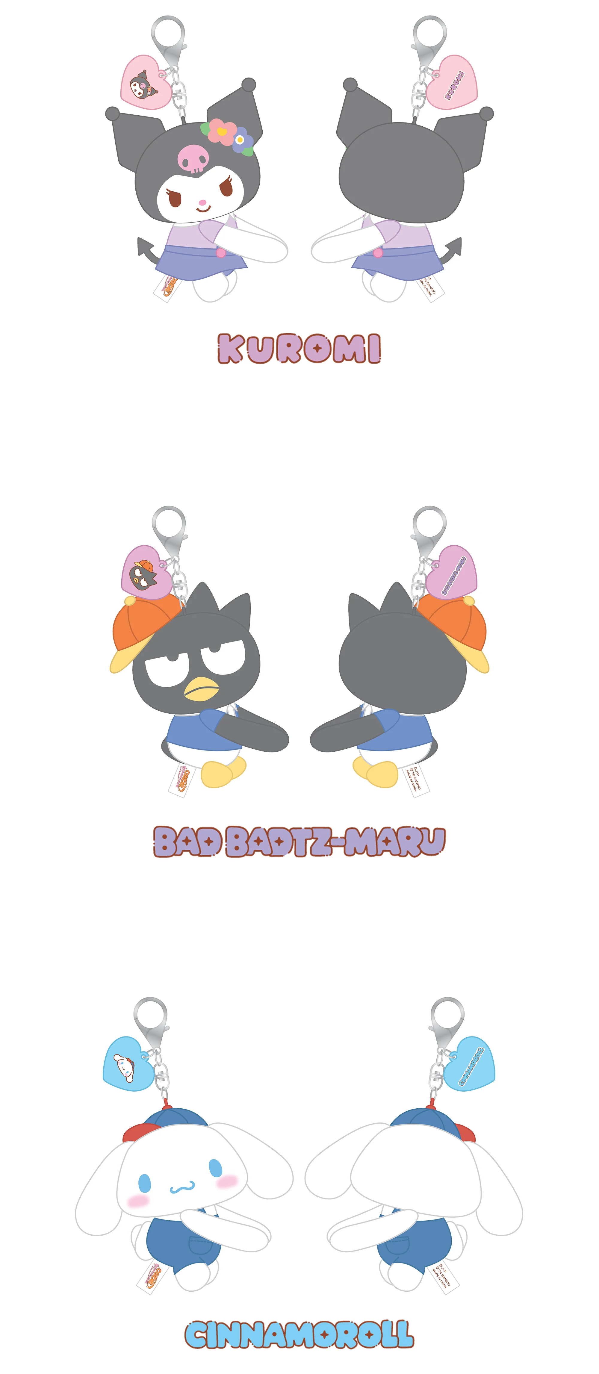 STRAY KIDS - HUG PLUSH KEYRING [SKZOO X SANRIO CHARACTERS] - Image 5