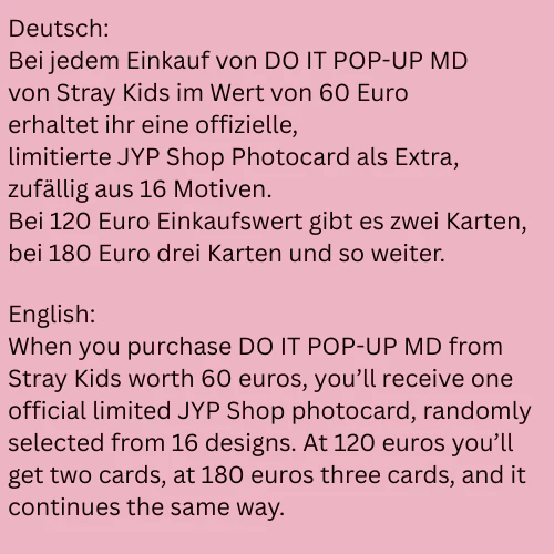 STRAY KIDS - SKZOO BOOKMARK [DO IT POP-UP MD] - Image 4