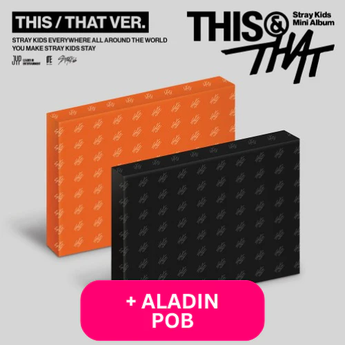 STRAY KIDS - THIS & THAT + ALADIN POB PHOTOCARD
