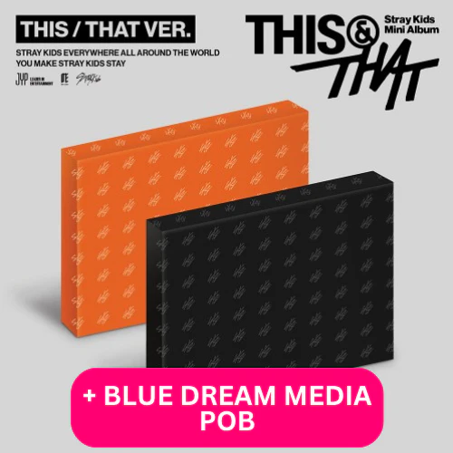 STRAY KIDS - THIS & THAT + BLUE DREAM MEDIA POB PHOTOCARD