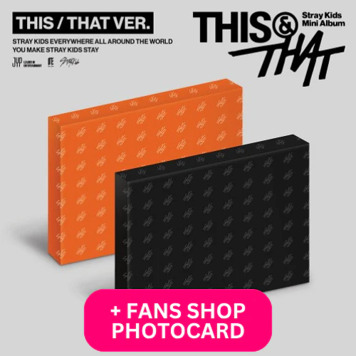 STRAY KIDS - THIS & THAT + FANS SHOP POB PHOTOCARD