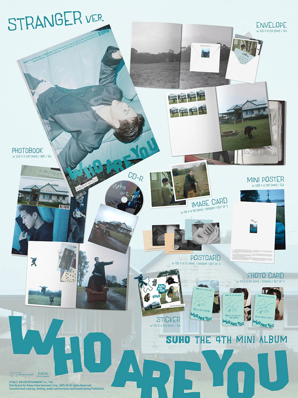 SUHO (EXO) - WHO ARE YOU (STRANGER VER.) [4TH MINI ALBUM] - Image 2