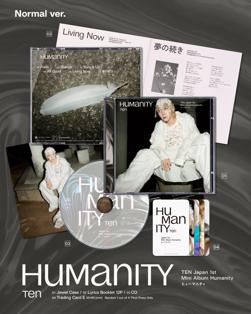 TEN (WAYV) - HUMANITY (1ST JAPANESE MINI ALBUM)