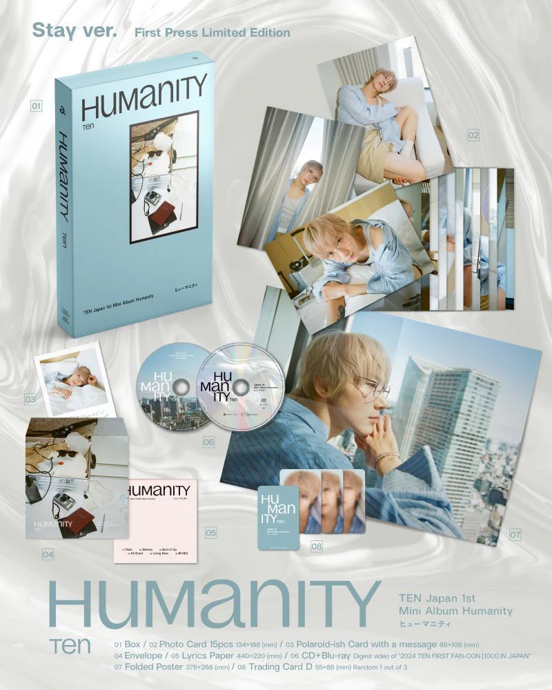 TEN (WAYV) - HUMANITY (1ST JAPANESE MINI ALBUM) - Image 2