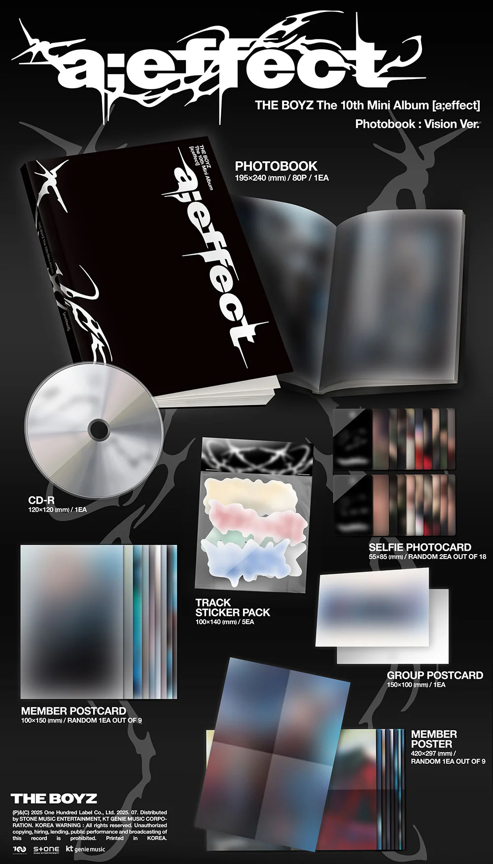 THE BOYZ - a;effect (10TH MINI ALBUM) - Image 2