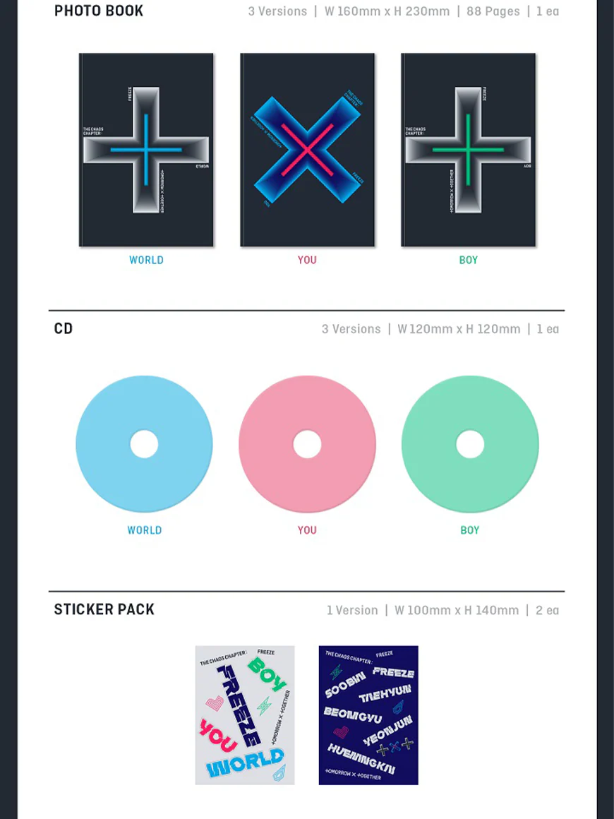 TOMORROW X TOGETHER (TXT) - The Chaos Chapter : FREEZE - Image 3