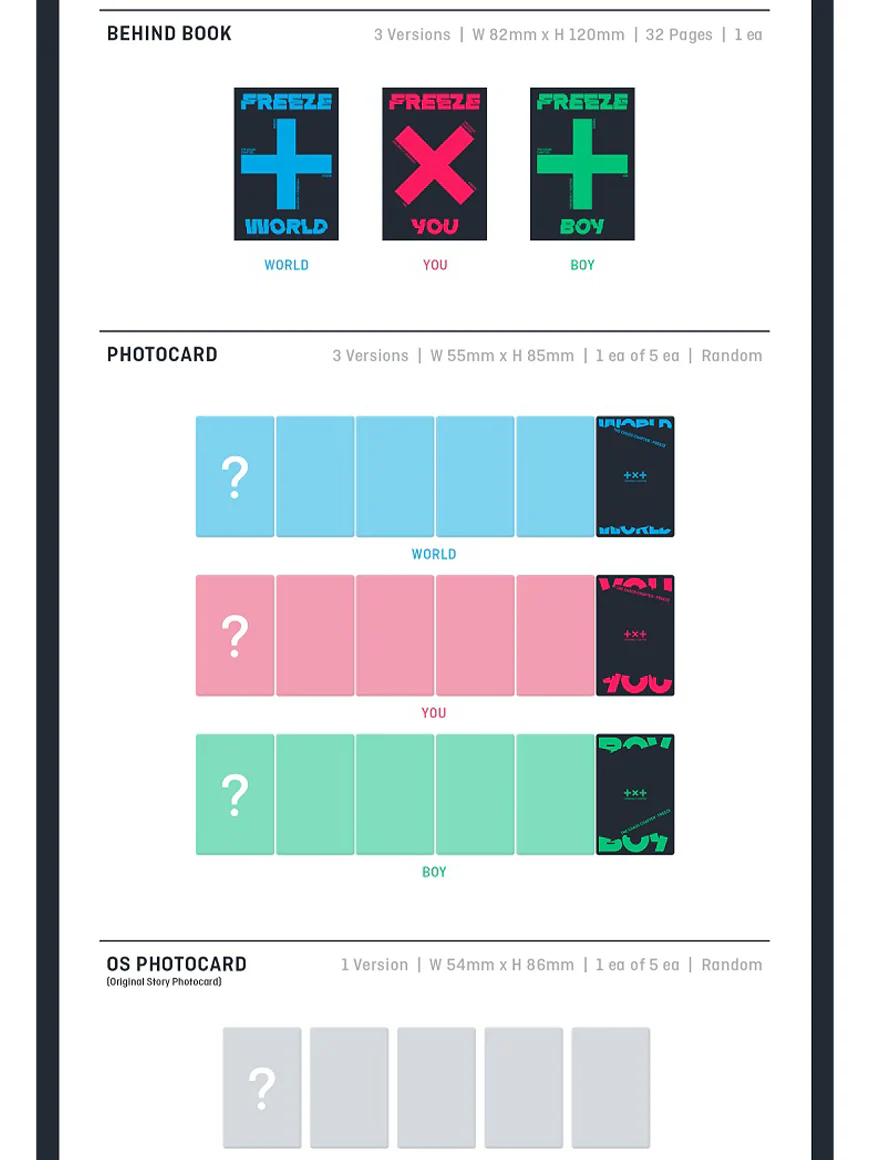 TOMORROW X TOGETHER (TXT) - The Chaos Chapter : FREEZE - Image 4
