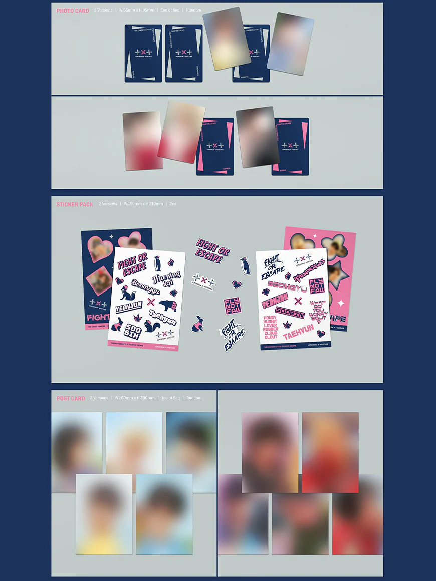 TOMORROW X TOGETHER (TXT) - The Chaos Chapter : FIGHT OR ESCAPE (2nd Album Repackage) - Image 4
