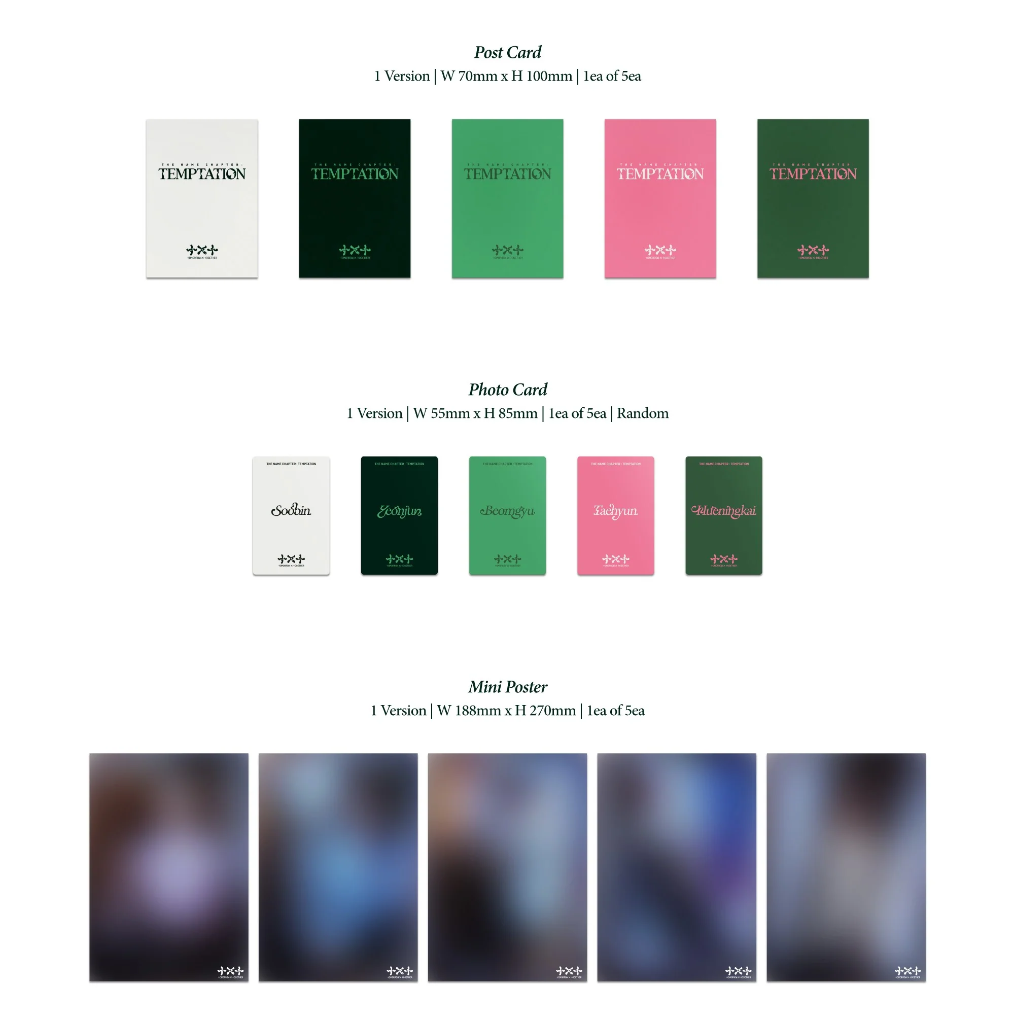 TOMORROW X TOGETHER (TXT) - THE NAME CHAPTER : TEMPTATION (LULLABY VER.) - Image 5