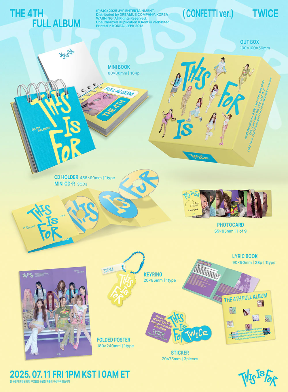TWICE - THIS IS FOR (CONFETTI VER.) [4TH ALBUM] - Image 2