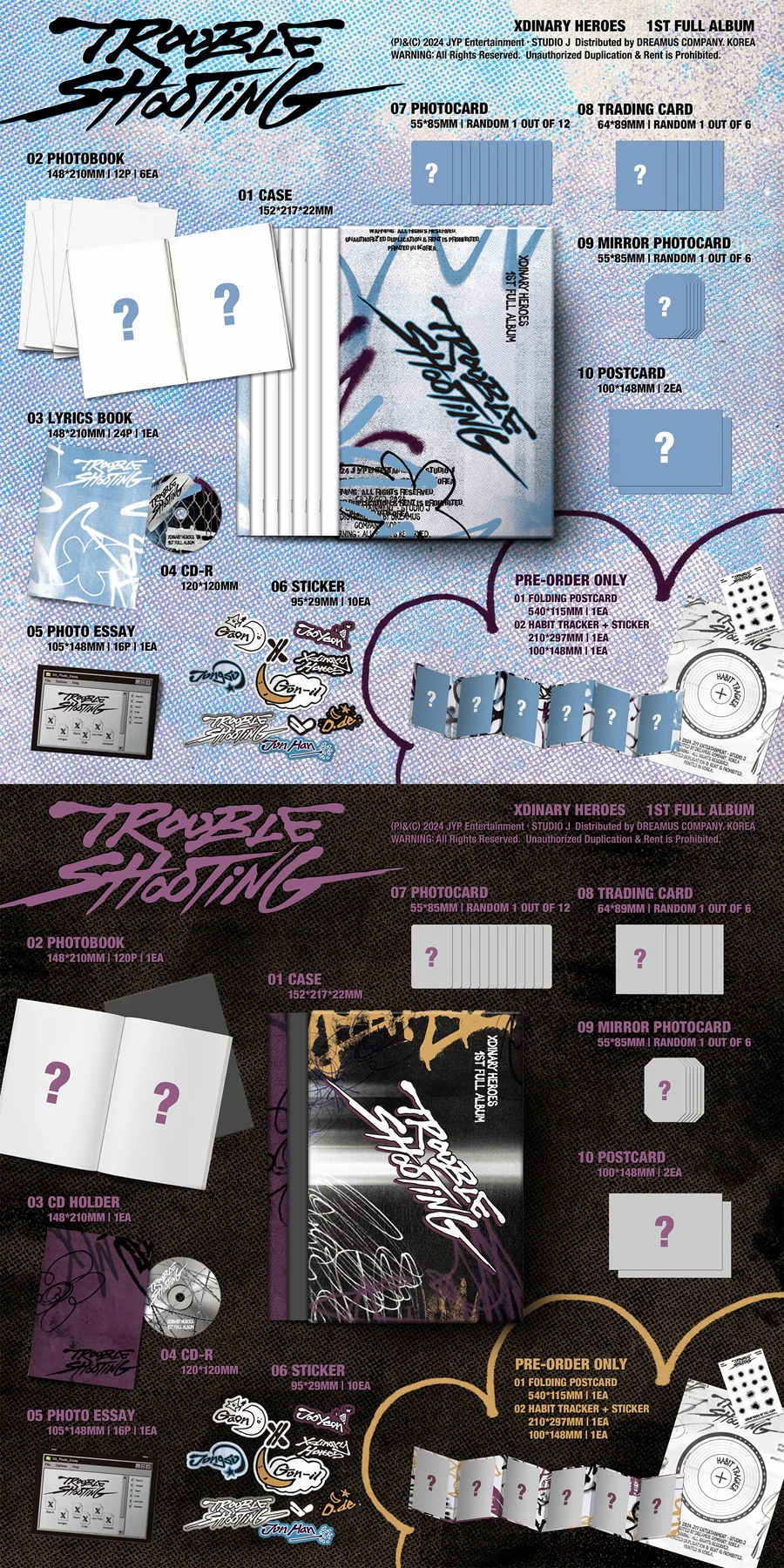 XDINARY HEROES - TROUBLE SHOOTING (1ST FULL ALBUM) - Image 2