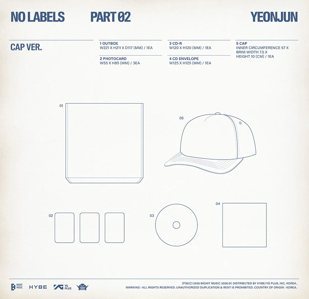 YEONJUN - NO LABELS: PART 02 (CAP VER.) - Image 2