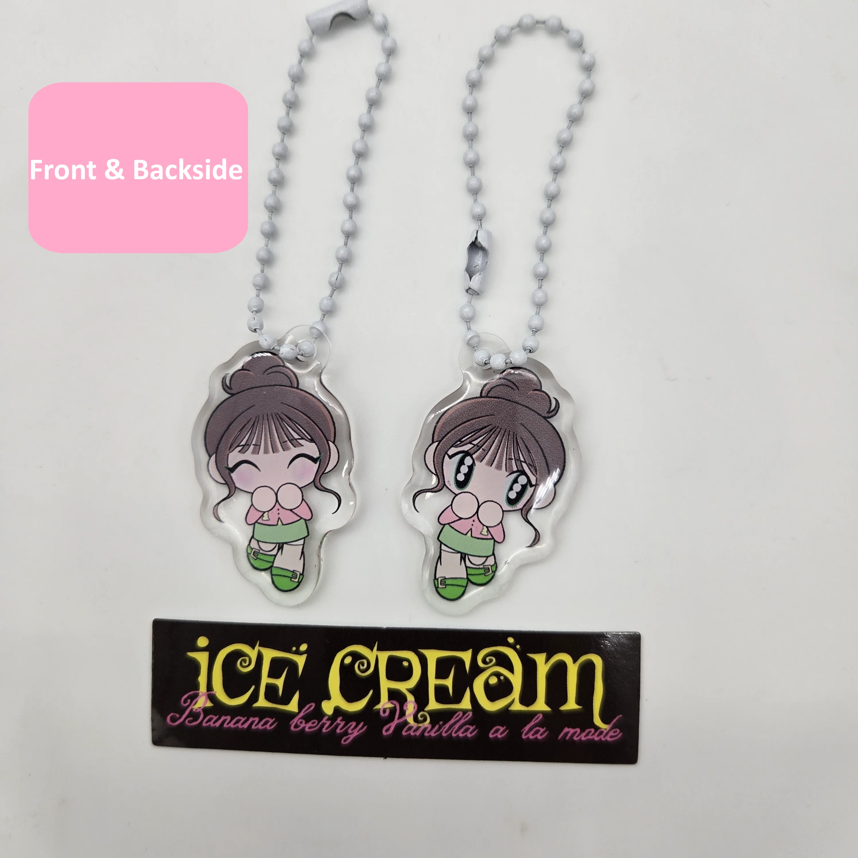 YUNA (ITZY) - 1ST MINI ALBUM [ICE CREAM] - POB KEYRING - Image 2