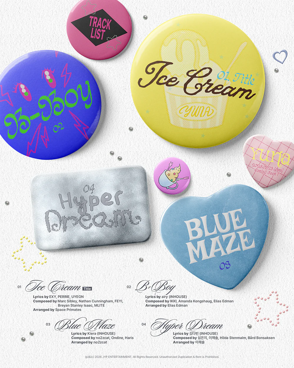 YUNA (ITZY) - 1ST MINI ALBUM [ICE CREAM] SPECIAL VER. - Image 3